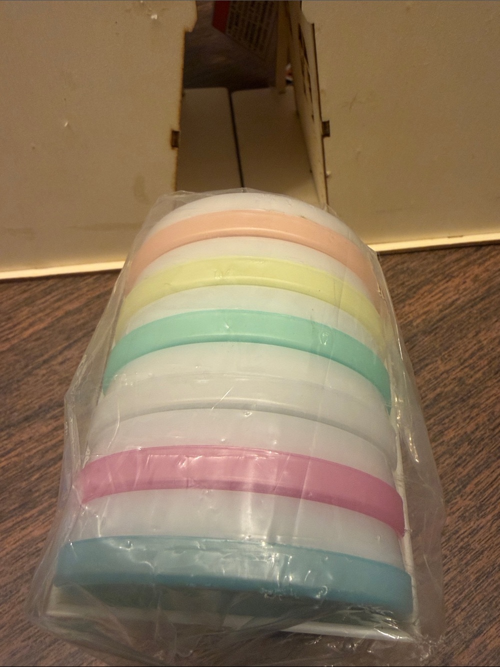 Tupperware Pastel Multi-Color Stackable Food Storage Containers - Picture 4 of 7